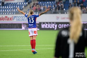 UWCL-gruppefinale mellom Vålerenga og Celtic på Intility Arena lørdag 9. september 2023. Foto: Morten Mitchell Larød / SPORTFOTO