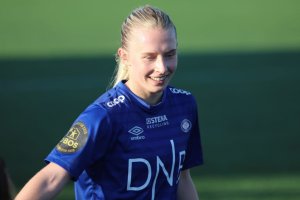 Thea Bjelde var i scoringshumør på Jessheim. Foto: Thomas Brekke Sæteren