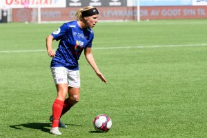 Ingrid Søndenå skifter beite. Foto: Morten Mitchell Larød / Sportfoto