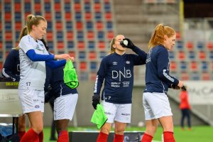 Fotballkamp i NM mellom Vålerenga og Avaldsnes på Intility Arena i Oslo søndag 22. november 2020. Foto: Morten Mitchell Larød / SPORTFOTO