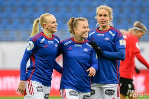 Toppseriekamp i fotball mellom Vålerenga og Arna-Bjørnar på Intility Arena lørdag 25. mars 2023. Foto: Morten Mitchell Larød / SPORTFOTO