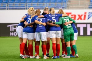 Spillerne er klare for en spennende sesonginnspurt. Foto: Morten Mitchell Larød / SPORTFOTO