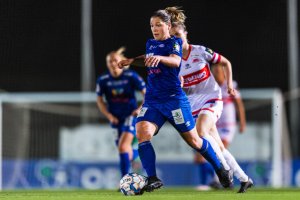 Dejana Stefanovic of Vålerenga during a pre-season friendly football match between Sandviken and Vålerenga on February 27, 2020 in La Manga. Photo: Mathias Bergeld / BILDBYRÅN / Cop 200