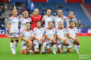 UWCL-kvalifisering i fotball mellom Vålerenga og FC Mink på Intility Arena onsdag 6. september 2023. Foto: Morten Mitchell Larød / SPORTFOTO