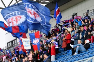 Slik så det ut på tribunen sist vi møtte LSK. Foto: Morten M. Larød / Sportfoto