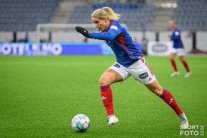 Toppseriekamp i fotball mellom Vålerenga og Arna-Bjørnar på Intility Arena lørdag 25. mars 2023. Foto: Morten Mitchell Larød / SPORTFOTO