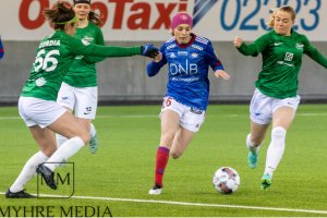 Runa Lillegård scora fire ganger mot ØHIL. Foto: Myhre Media