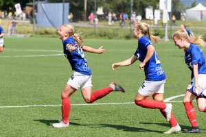 Emma Iversen og Emilie Østerås starter mot Lyn. Foto: Sportfoto / Morten M. Larød