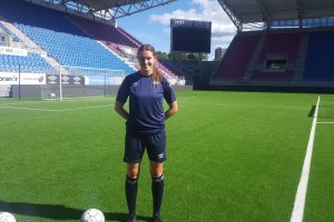 Benedikte Birkelund på Intility Arena. Foto: Hedda F Jørgensen