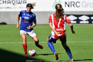 Ingrid Søndenå gyver løs på et nytt år i Vålerenga. Foto: Morten M. Larød