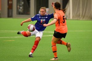 Svanhild Sand er 1 av 2 VIF-spillere som er tatt ut i U23-troppen. Foto: Morten M. Larød