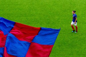 Sherida Spitse og den blå-røde armé er klare for Europa. Photo: Vegard Wivestad Grøtt / BILDBYRÅN / kod VG / 170338