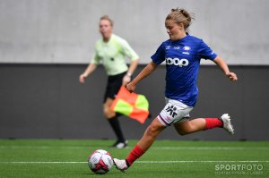 Anne Lise Olsen i aksjon. Foto: Morten M. Larød