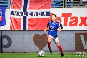 Thea Bjelde skal spille EM for Norge. Foto: Morten Mitchell Larød / SPORTFOTO