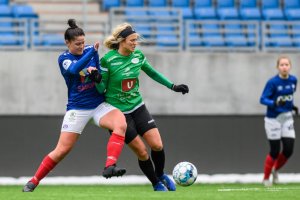 Ina Skaug er kjent for å ikke legge noe imellom i duellene. Foto: Morten Mitchell Larød / SPORTFOTO