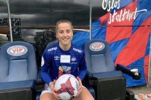 Sigrid Heien-Hansen signerte for Vålerenga rett etter sesongslutt i fjor. Foto: Vålerenga Fotball