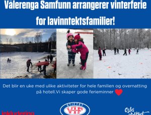 Vålerenga Samfunn arrangerer ferieaktiviteter for lavinntektsfamilier