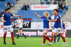 Toppseriekamp i fotball mellom Vålerenga og Stabæk på Intility Arena onsdag 19. april 2023. Foto: Morten Mitchell Larød / SPORTFOTO