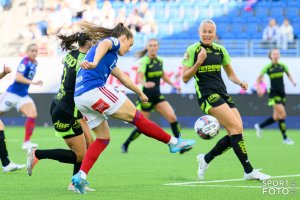 Toppseriekamp i fotball mellom Vålerenga og Brann på Intility Arena søndag 11. september 2022. Foto: Morten Mitchell Larød / SPORTFOTO