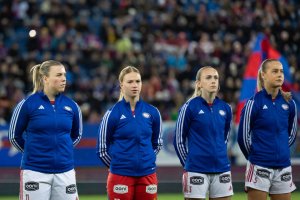 The UEFA Womens Champions League qualifying match between Valerenga and Real Madrid at Intility Arena in Oslo, Norway.