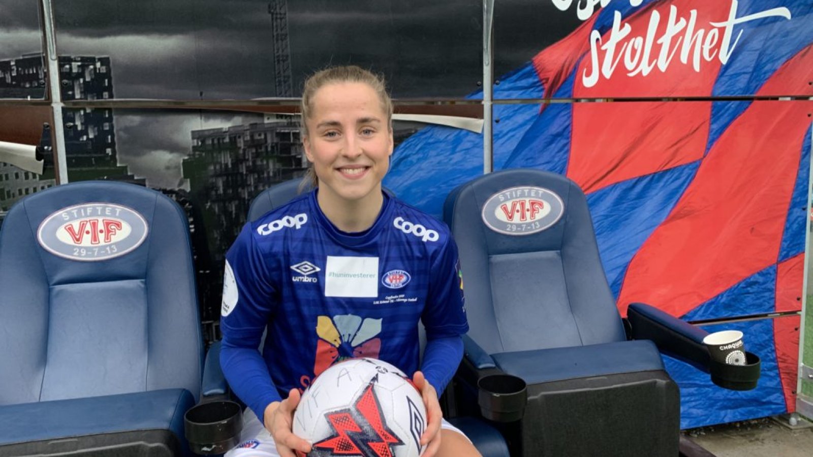 Sigrid Heien-Hansen signerte for Vålerenga rett etter sesongslutt i fjor. Foto: Vålerenga Fotball