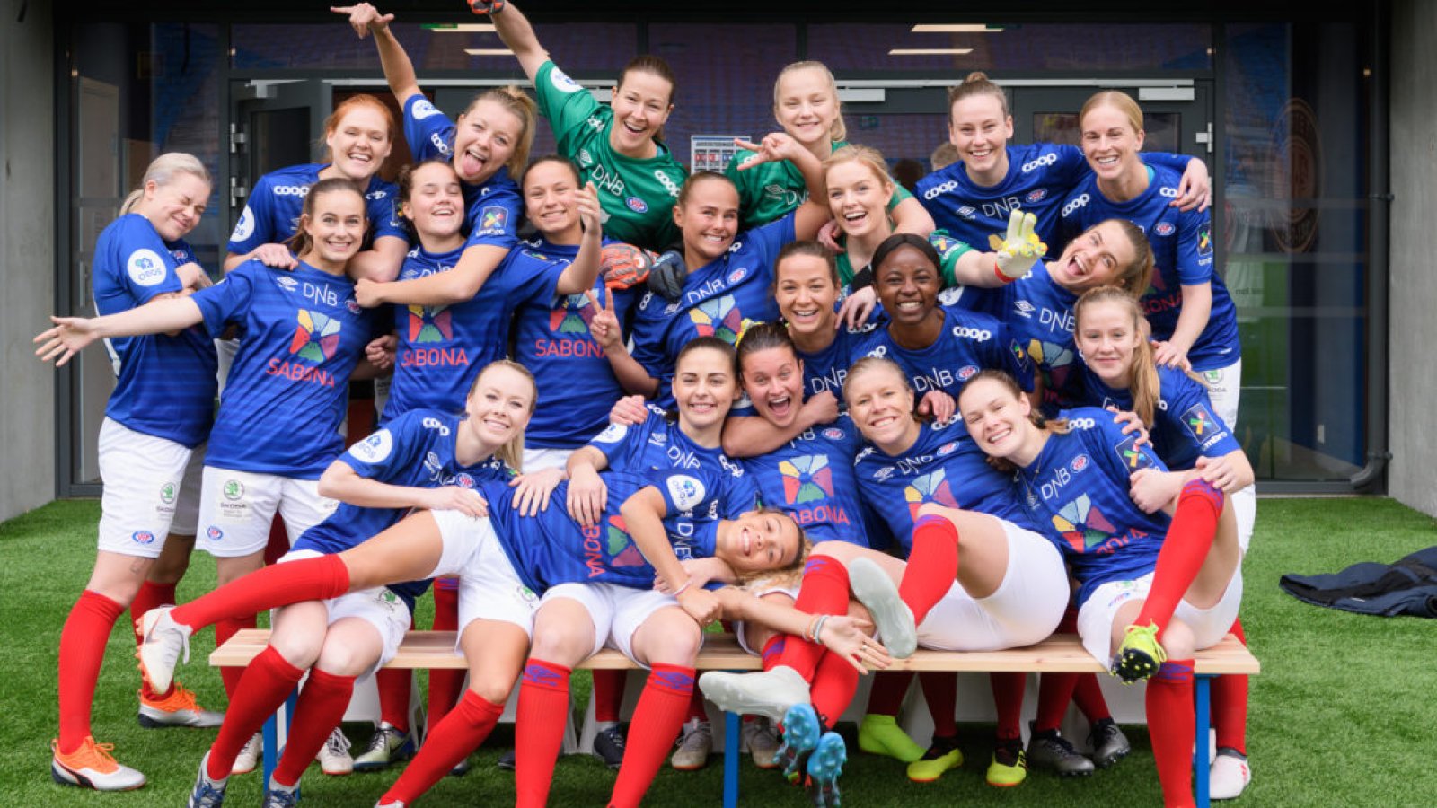 Vålerengas damelag anno 2019. Foto: Morten M. Larød / Sportfoto