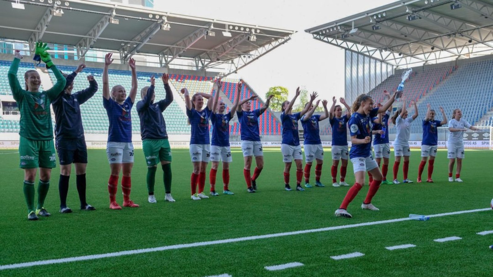 Pur glede etter en seier som satt langt inne. Foto: Morten Mitchell Larød