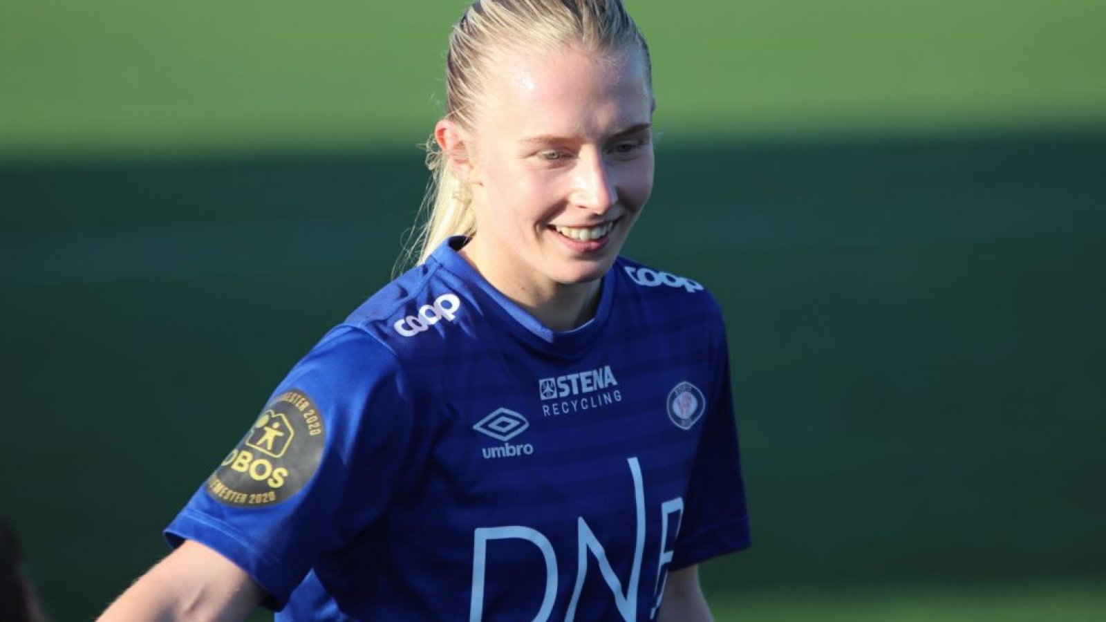 Thea Bjelde var i scoringshumør på Jessheim. Foto: Thomas Brekke Sæteren