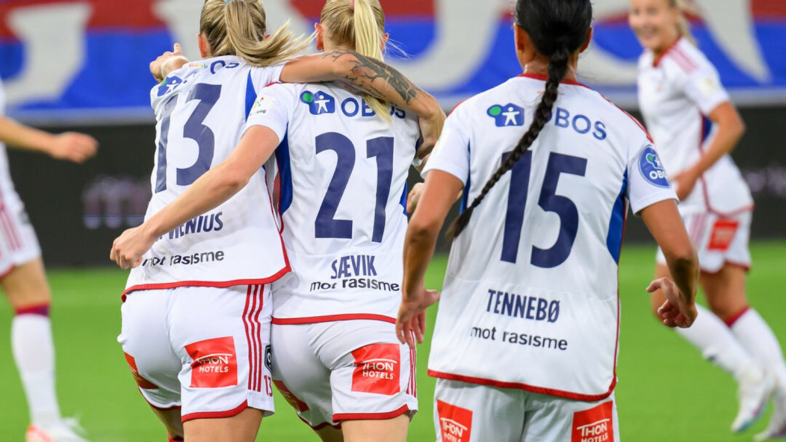 UWCL-kvalifisering i fotball mellom Vålerenga og FC Mink på Intility Arena onsdag 6. september 2023. Foto: Morten Mitchell Larød / SPORTFOTO