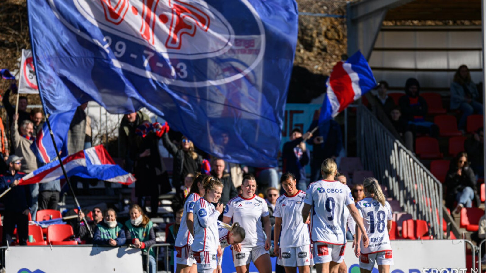 Toppseriekamp i fotball mellom Røa og Vålerenga på Røa kunstgress lørdag 1. april 2023. Foto: Morten Mitchell Larød / SPORTFOTO