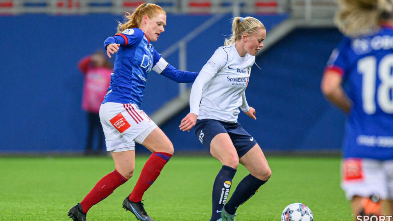 Toppseriekamp i fotball mellom Vålerenga og Stabæk på Intility Arena i Oslo /Monday/ 21. /March/ 2022. Foto: Morten Mitchell Larød / SPORTFOTO