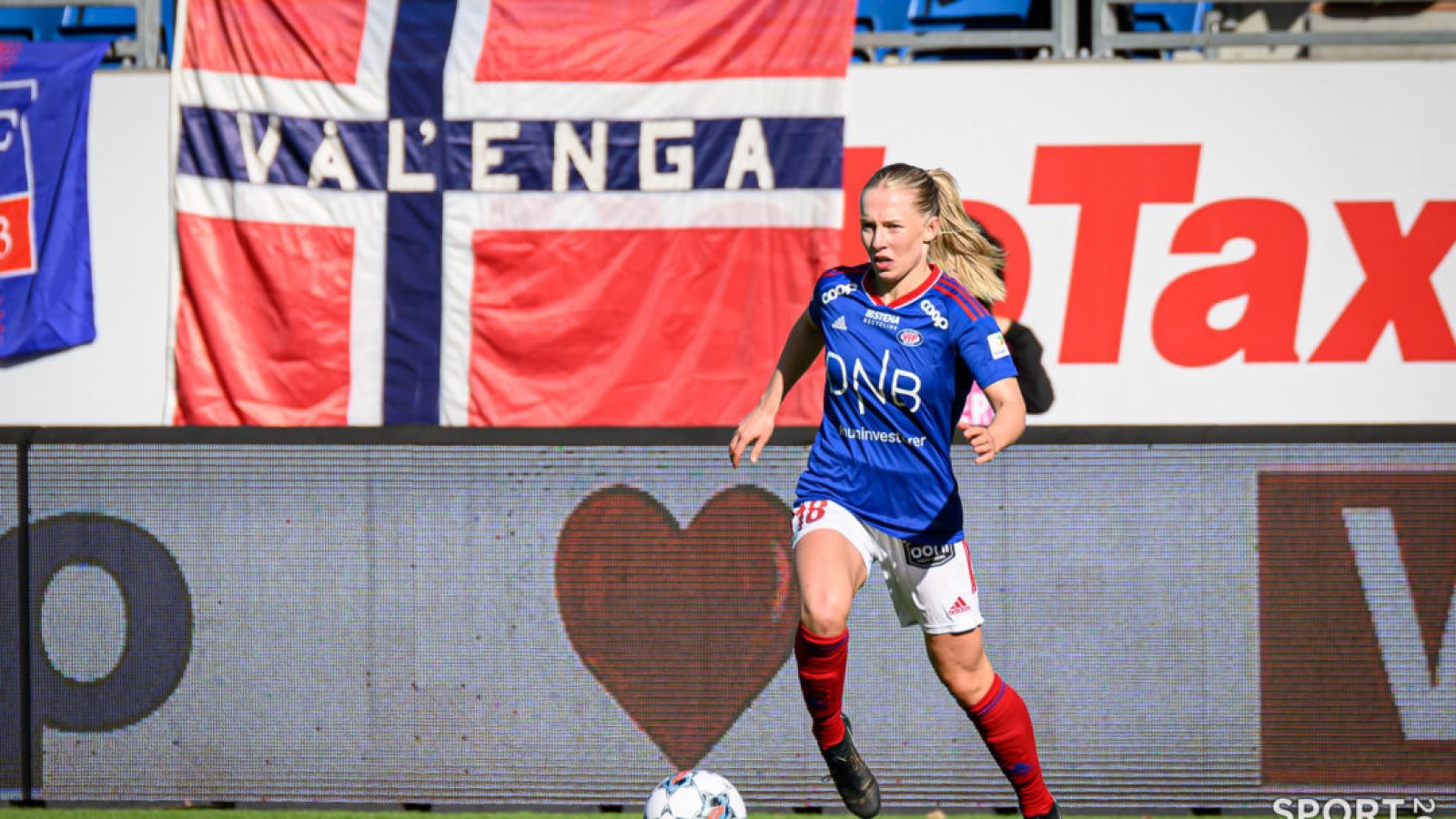 Thea Bjelde skal spille EM for Norge. Foto: Morten Mitchell Larød / SPORTFOTO