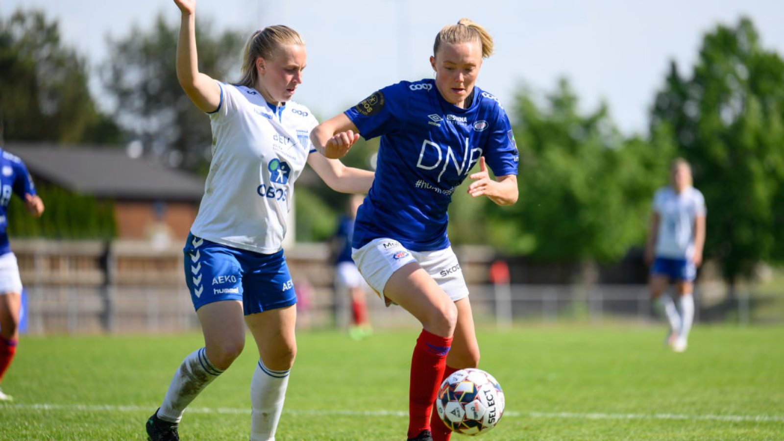 Synne Jensen er blant spillerne som skal på landslagssamling. Foto: Morten Mitchell Larød / SPORTFOTO