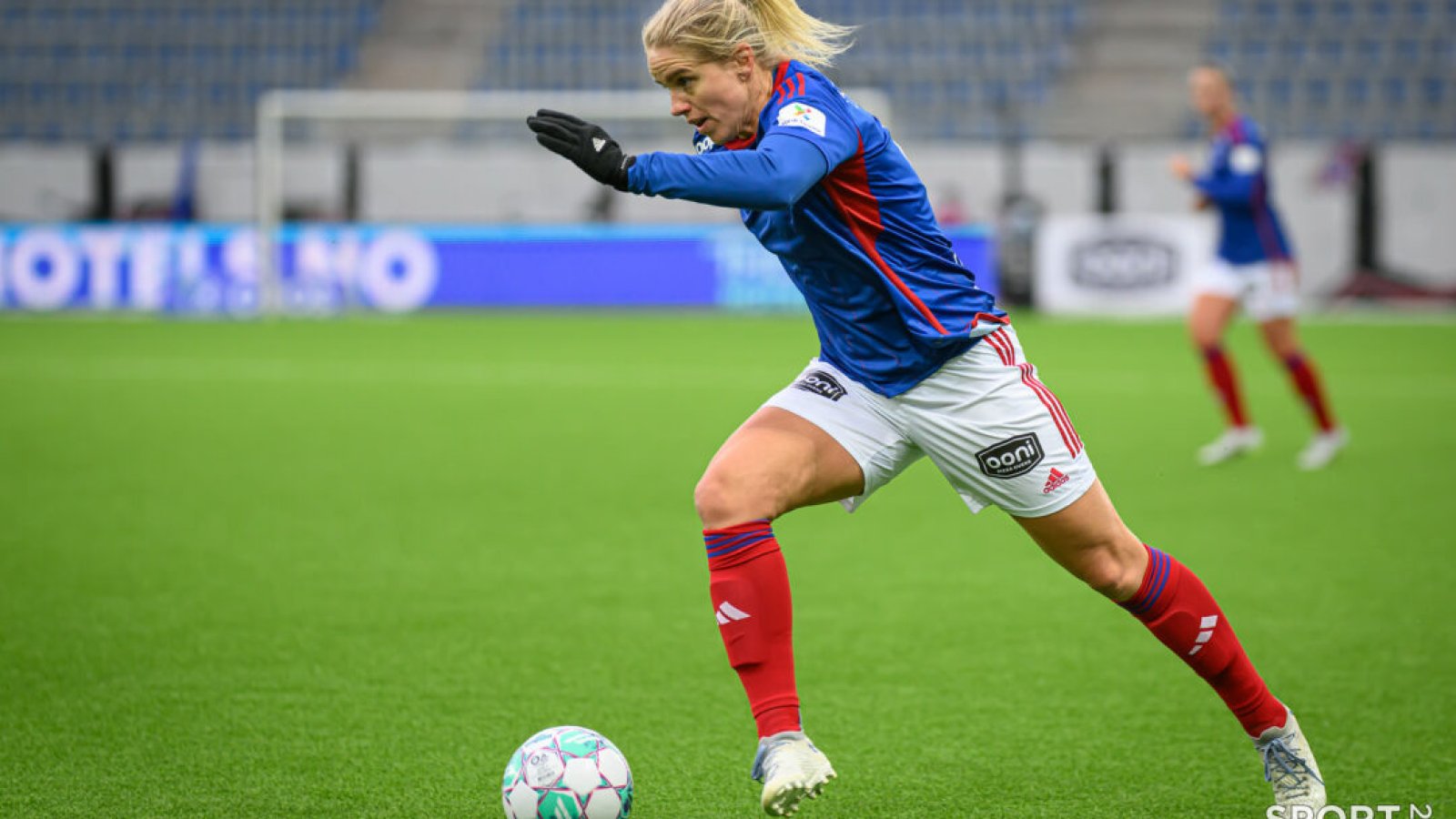 Toppseriekamp i fotball mellom Vålerenga og Arna-Bjørnar på Intility Arena lørdag 25. mars 2023. Foto: Morten Mitchell Larød / SPORTFOTO