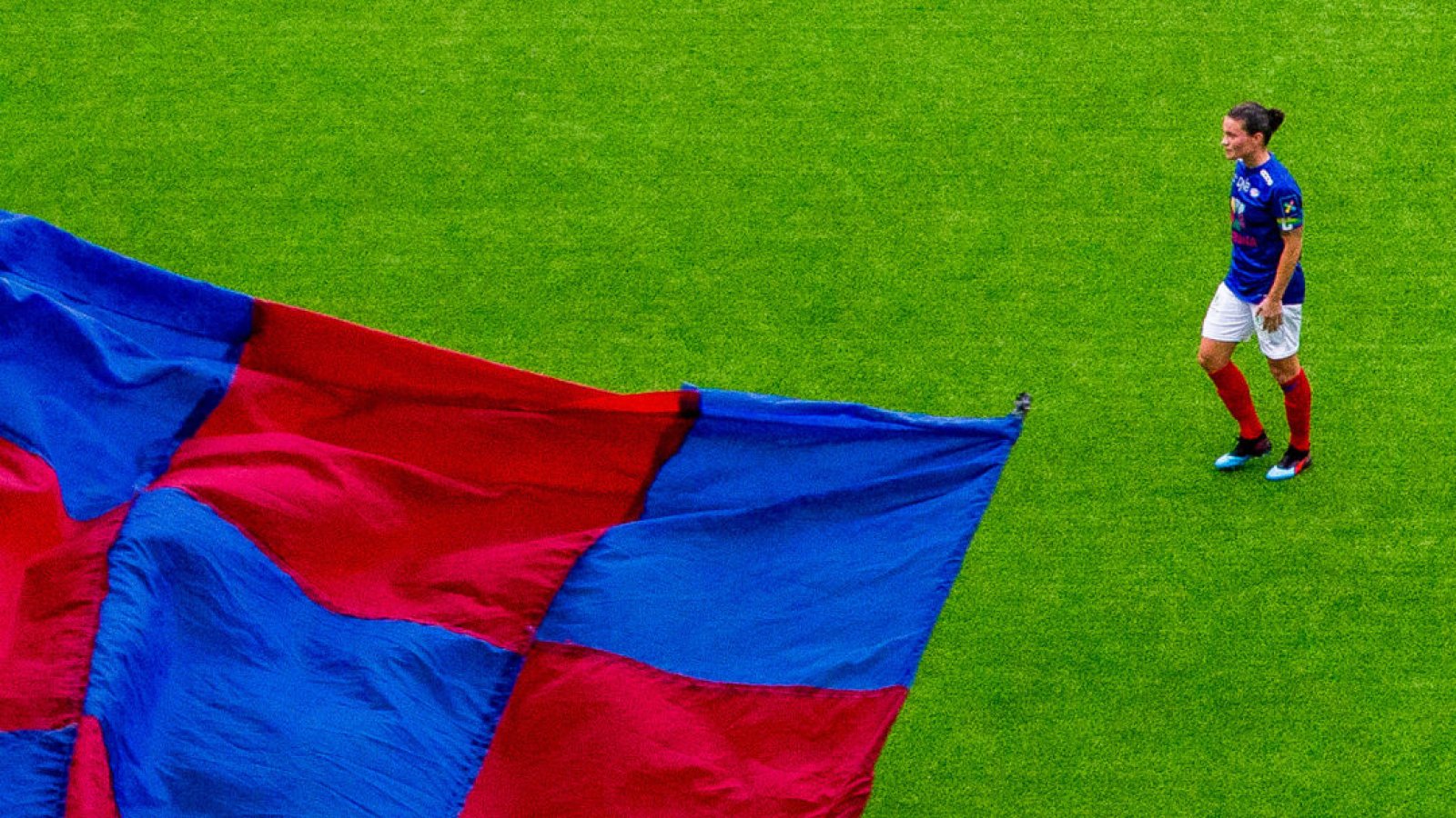 Sherida Spitse og den blå-røde armé er klare for Europa. Photo: Vegard Wivestad Grøtt / BILDBYRÅN / kod VG / 170338