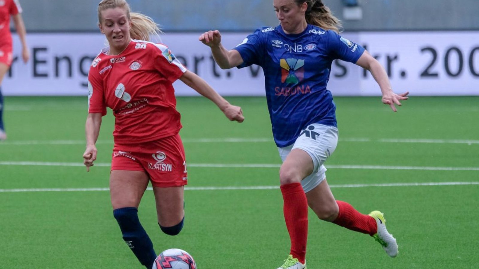 Ingrid Schjeldrup, her fra kampen mot Grand Bodø der hun scoret det avgjørende målet. Foto: Morten Mitchell Larød