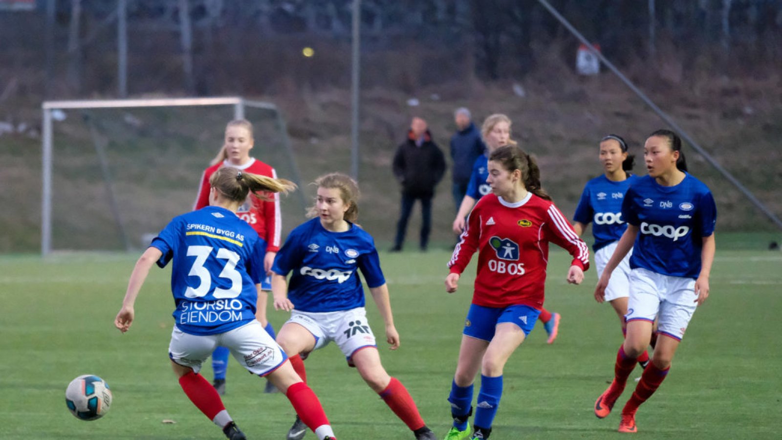 Seriekamp J17 mot Skeid tidligere i år. Foto: Morten M. Larød/Sportfoto