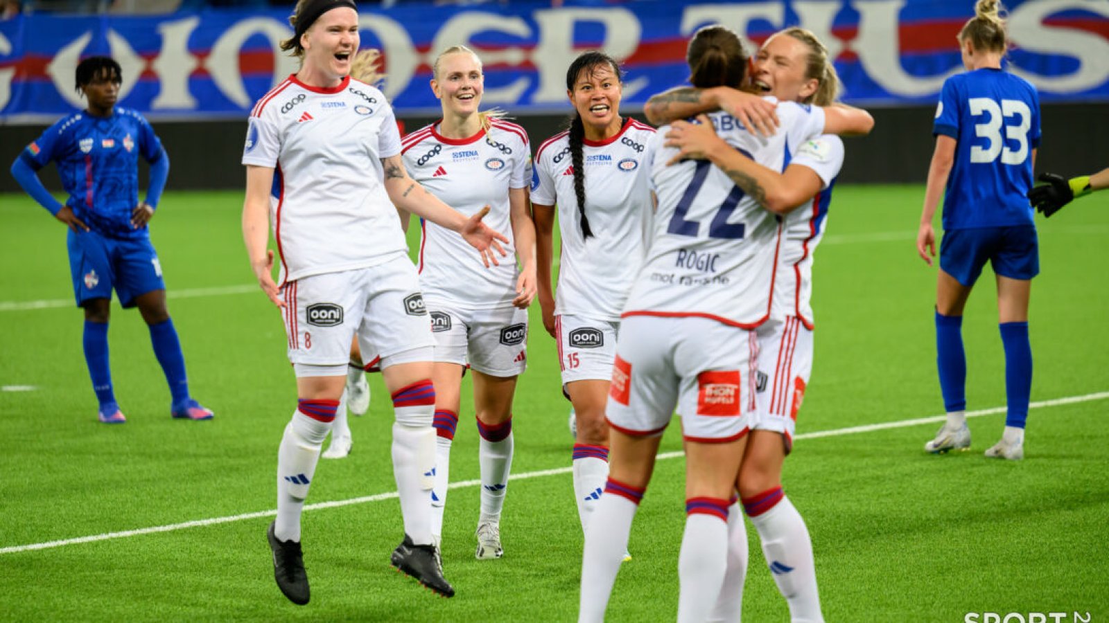 UWCL-kvalifisering i fotball mellom Vålerenga og FC Mink på Intility Arena onsdag 6. september 2023. Foto: Morten Mitchell Larød / SPORTFOTO