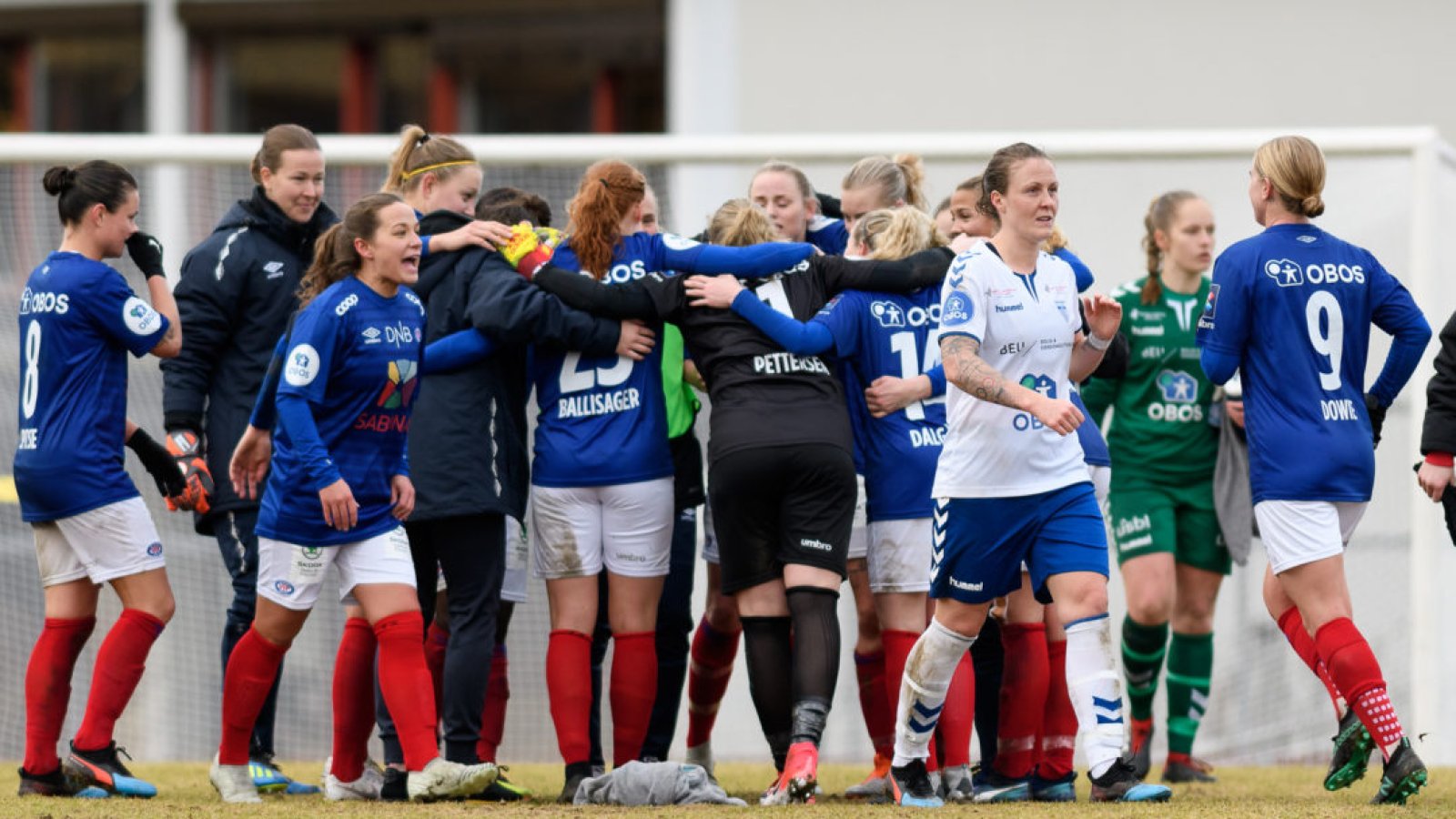 Vålerenga kunne juble etter seieren mot Kolbton i mars. Foto: Sportfoto