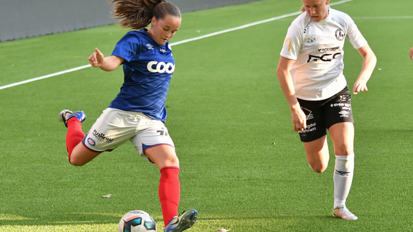 Kine Fløtre starter i årets første treningskamp. Foto: Morten Larød