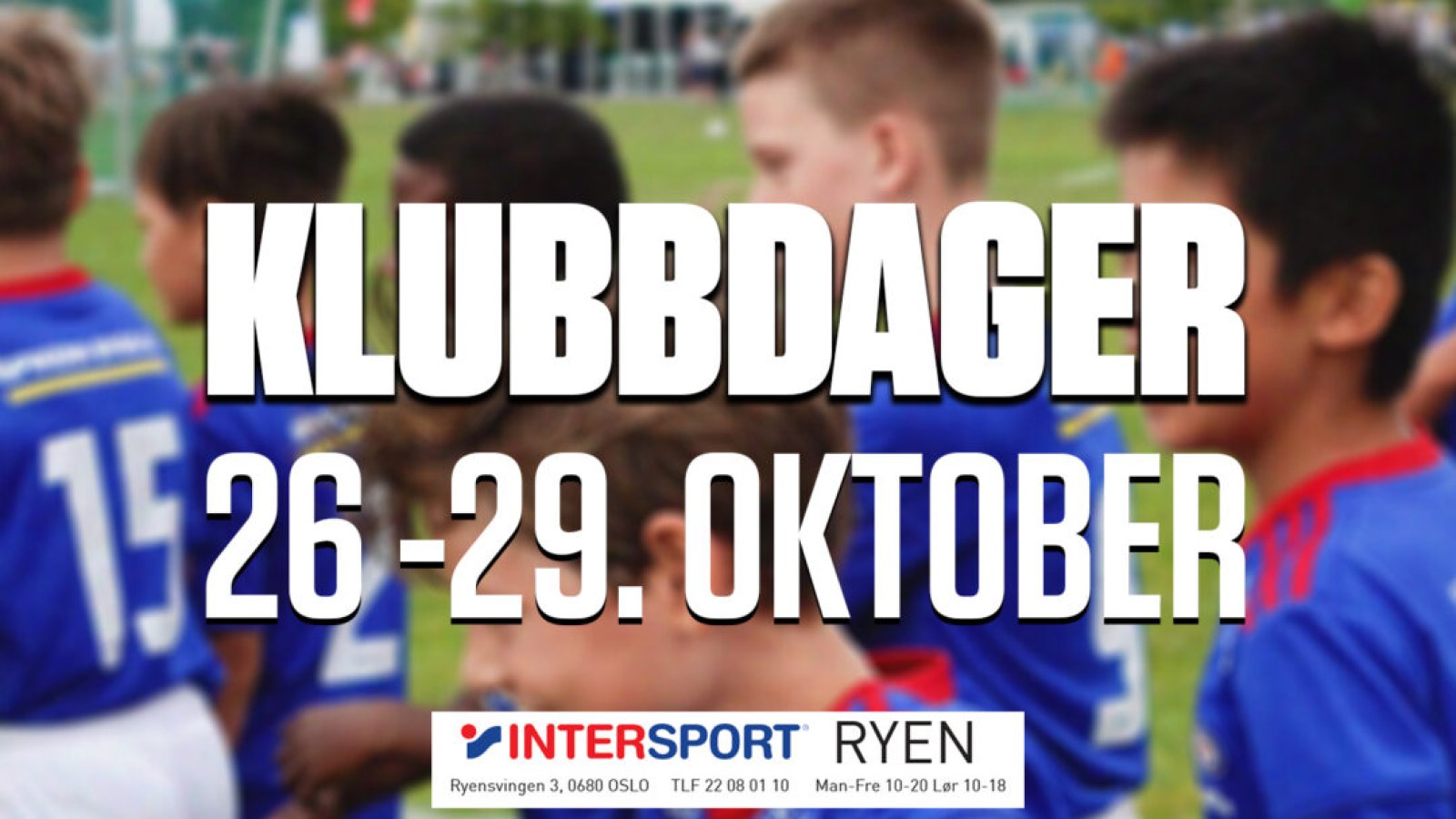 Klubbdager hos Intersport Ryen