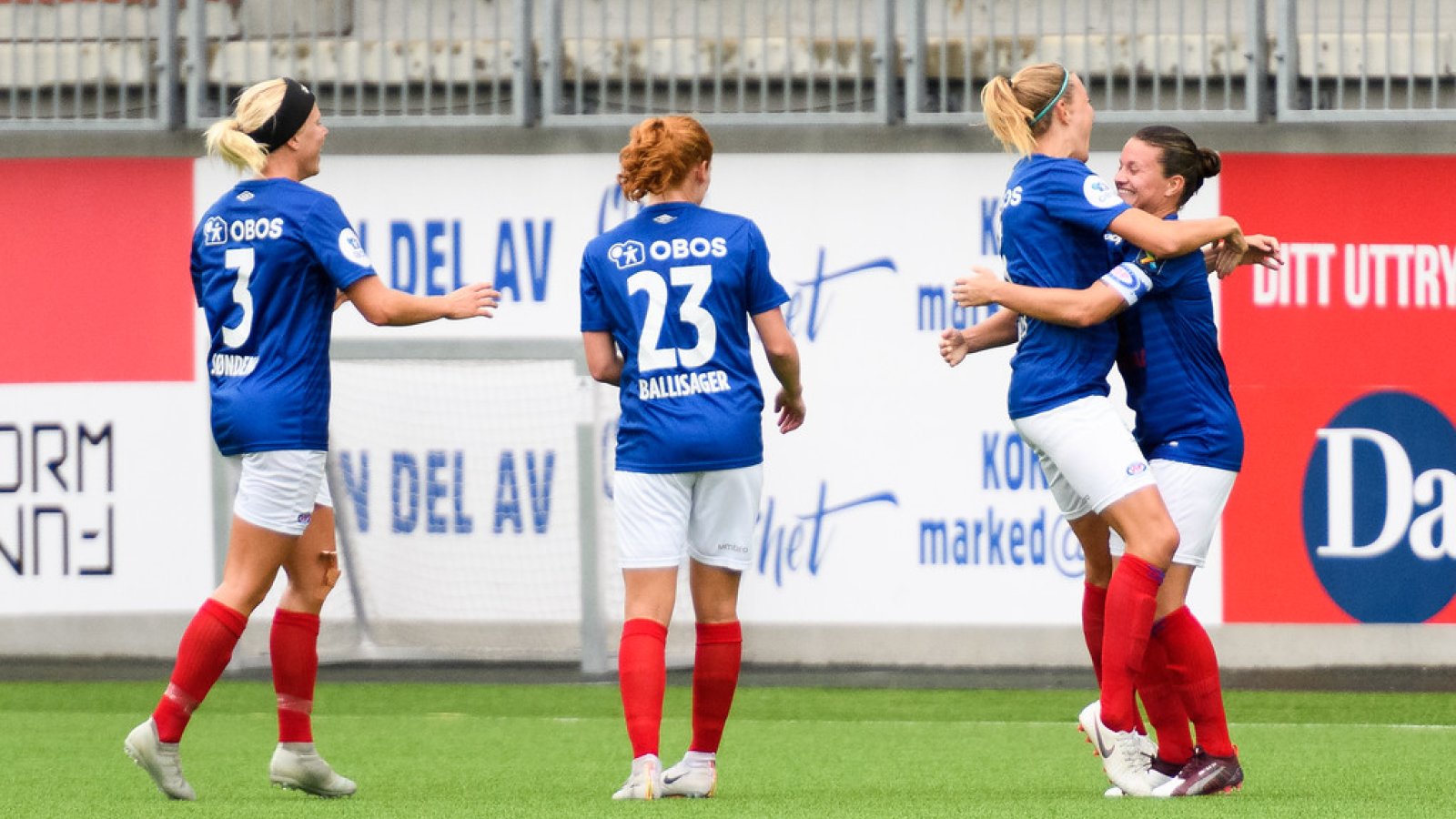 Toppseriekamp i fotball mellom Vålerenga og Kolbotn på Intility Arena 10. august 2019 Resultatet ble 10. Foto: Morten Mitchell Larød / Sportfoto