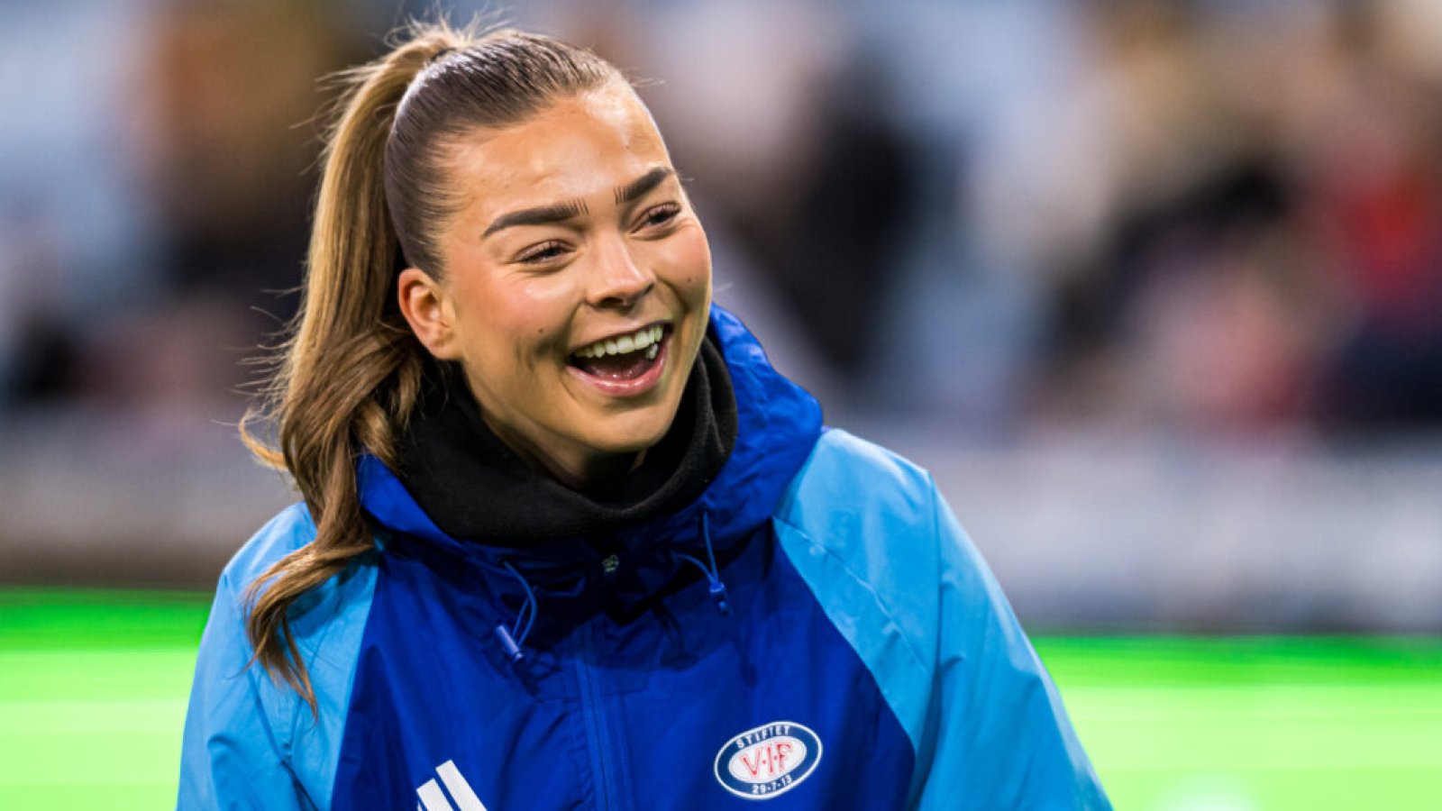 231125 Malin Skulstad Sunde of Vålerenga ahead of the cup final between Rosenborg and Vålerenga on November 25, 2023 in Oslo. Photo: Marius Simensen / BILDBYRÅN / Cop 238