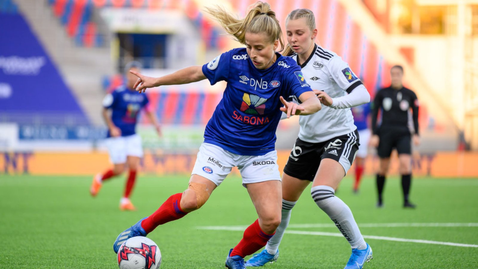 Sigrid Heien Hansen er kåret til månedens spiller for Oktober av OBOS og NTB. Foto: Morten Mitchell Larød / SPORTFOTO