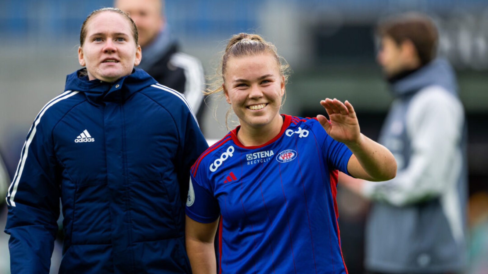 230415 Olaug Tvedten of Vålerenga after the Toppserien football match between Vålerenga and Avaldsnes on April 15, 2023 in Oslo. Photo: Vegard Grøtt / BILDBYRÅN / kod VG / VG0438