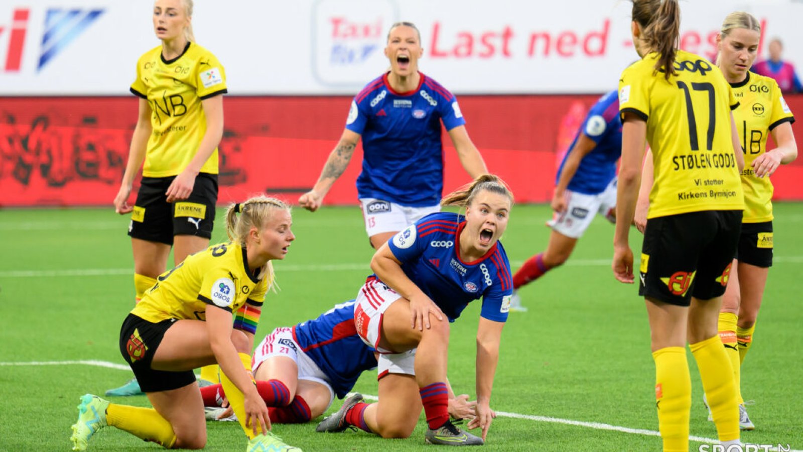 Toppseriekamp i fotball mellom Vålerenga og LSK Kvinner på Intility Arena onsdag 13. september 2023. Foto: Morten Mitchell Larød / SPORTFOTO