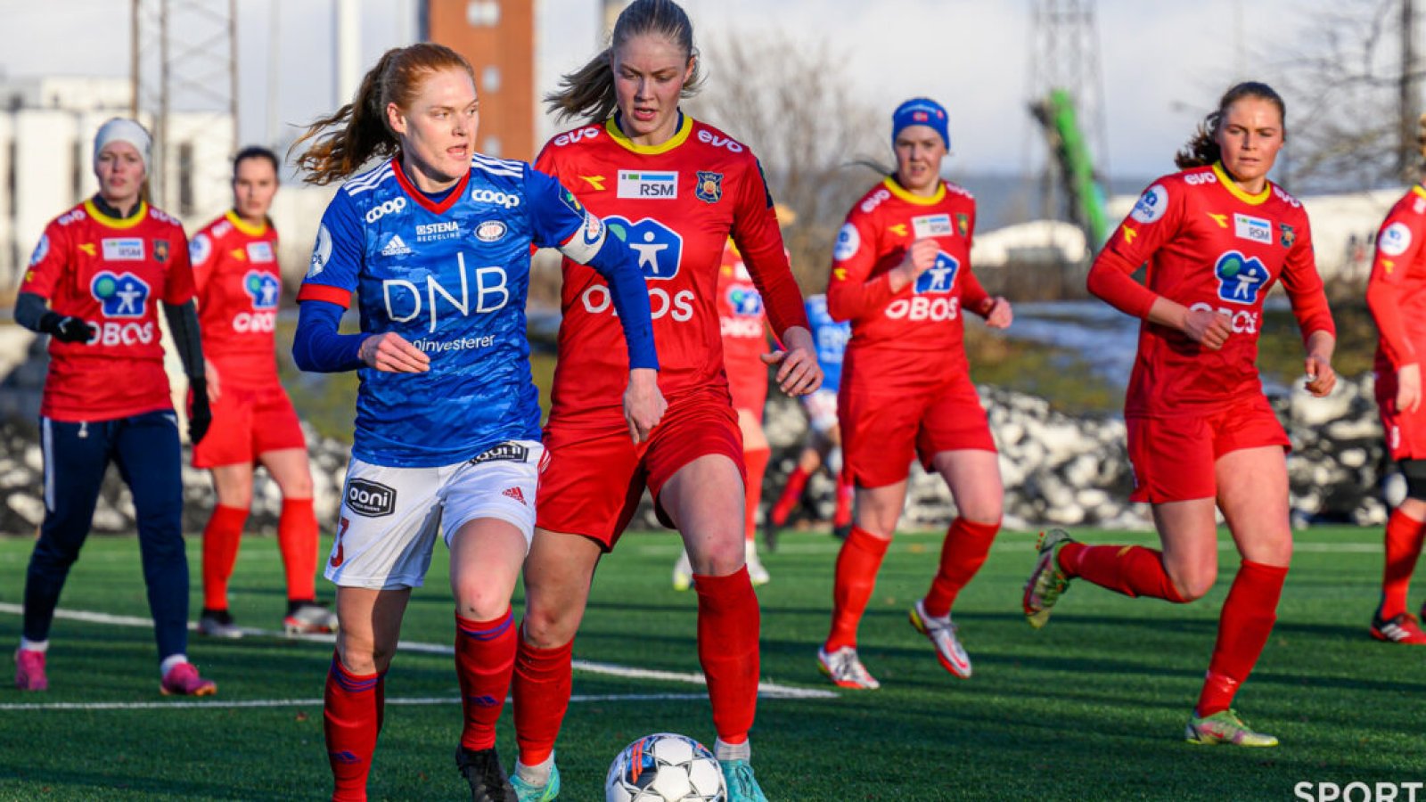 Treningskamp i fotball mellom Vålerenga og Røa på Vallefeltet KGB2 i Oslo lørdag 29. januar 2022. Foto: Morten Mitchell Larød / SPORTFOTO