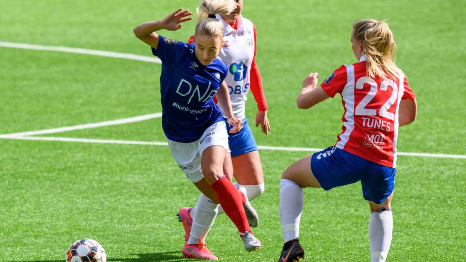 Treningskamp mellom Vålerenga og Lyn på Intility Arena i Oslo lørdag 1. mai 2021. Foto: Morten Mitchell Larød / SPORTFOTO