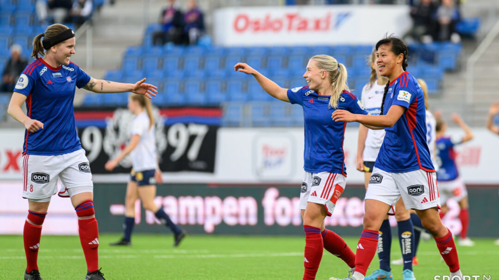 Toppseriekamp i fotball mellom Vålerenga og Stabæk på Intility Arena onsdag 19. april 2023. Foto: Morten Mitchell Larød / SPORTFOTO