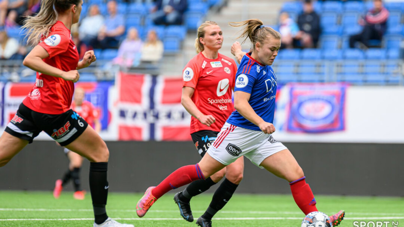 Toppseriekamp i fotball mellom Vålerenga og Arna/Bjørnar på Intility Arena i Oslo søndag 22. mai 2022. Foto: Morten Mitchell Larød / SPORTFOTO